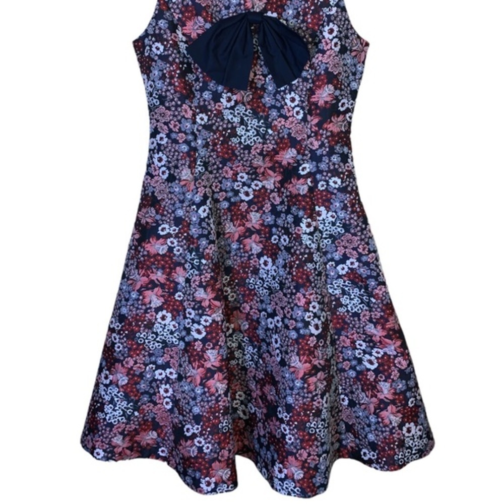 New Mignon Doo Anthropologie bow tied floral dress - Picture 5 of 7
